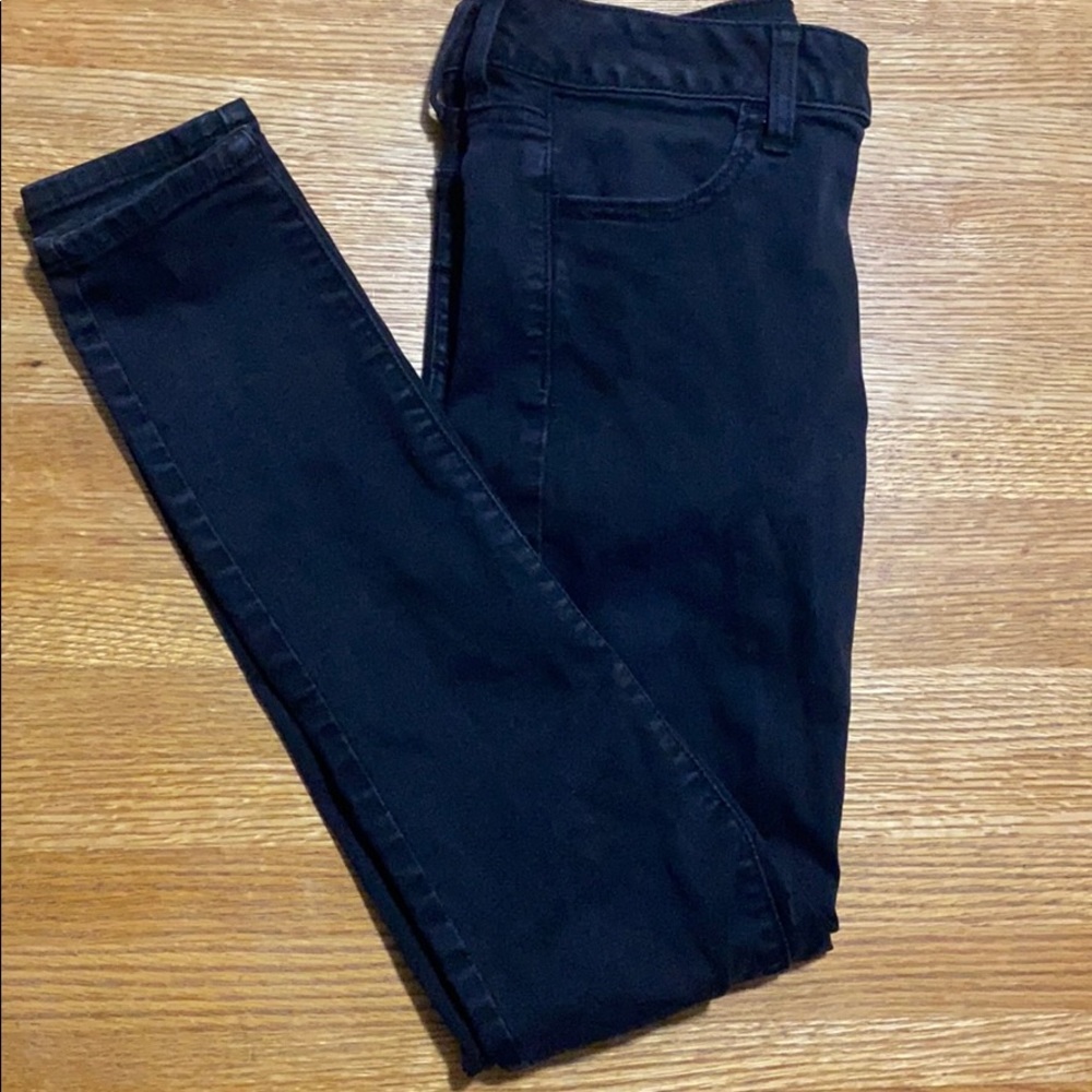 American Eagle Black Jeggings Size 4